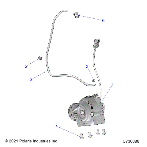 DRIVE TRAIN, FRONT GEARCASE MOUNTING - R24MAA57F1/MASC1/F1/C9/F9/CK (C730088)