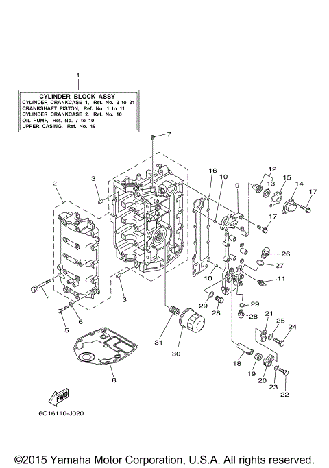 CYLINDER CRANKCASE 1