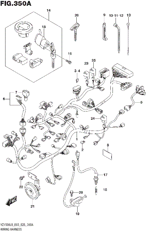 WIRING HARNESS (VZ1500L8 E03)
