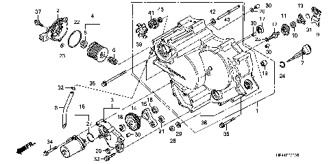 FRONT CRANKCASE COVER