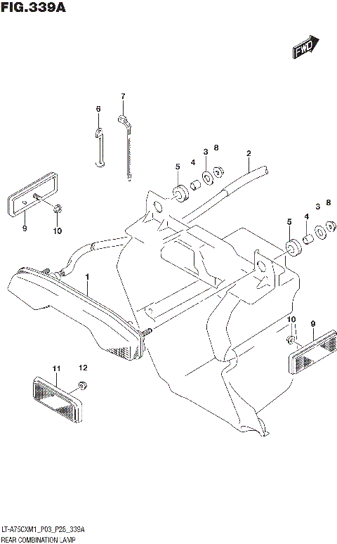 REAR COMBINATION LAMP