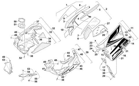 SKID PLATE AND SIDE PANEL ASSEMBLY