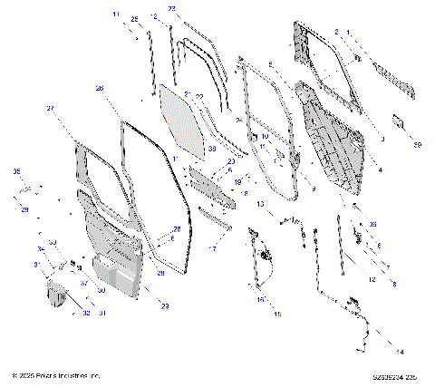 BODY, DOOR, FRONT POWER