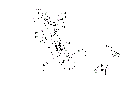 FRONT SUSPENSION SHOCK ABSORBER [102202]