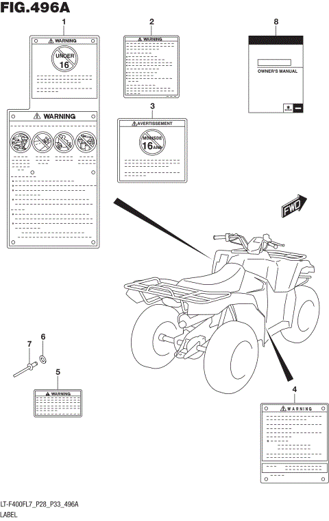 LABEL (LT-F400FL7 P28)