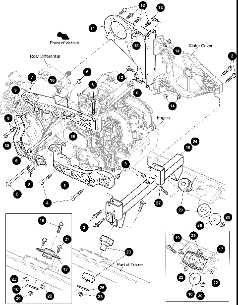 ENGINE MOUNTING [302400]