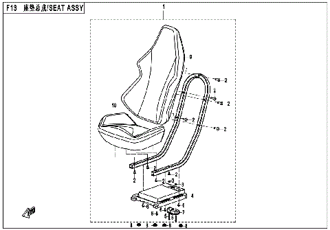 SEAT ASSY