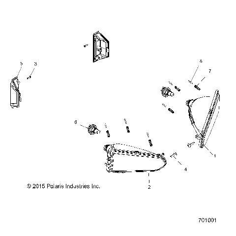 ELECTRICAL, HEADLIGHTS, TAILLIGHTS - R19RMA57F1/S57C1/F1/E1 (701001)