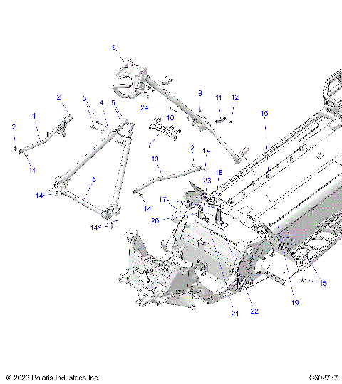 CHASSIS, CHASSIS ASM. and OVER STRUCTURE - S25AJT6REL (C602737)