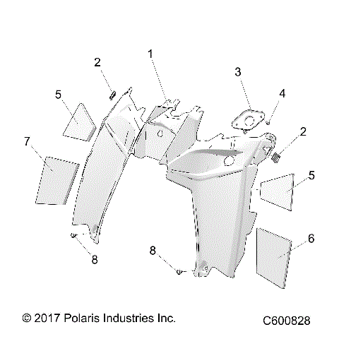 BODY, CONSOLE - S21CBU5BSL (C600828)