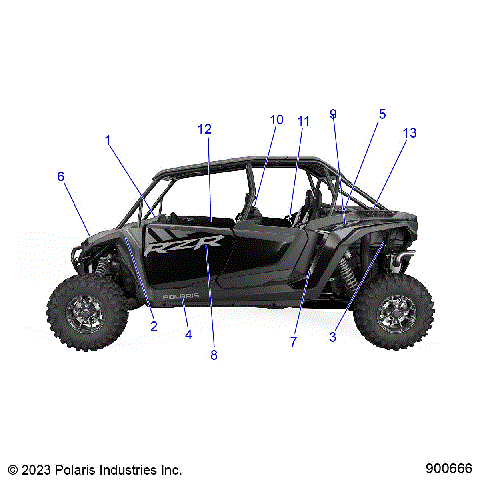 BODY, DECALS - Z24NMC99AM/BM (900666-01)