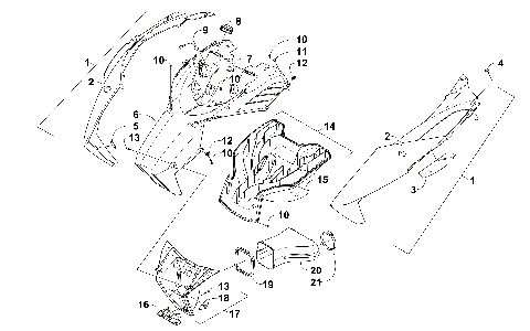 HOOD AND AIR INTAKE ASSEMBLY [101367]