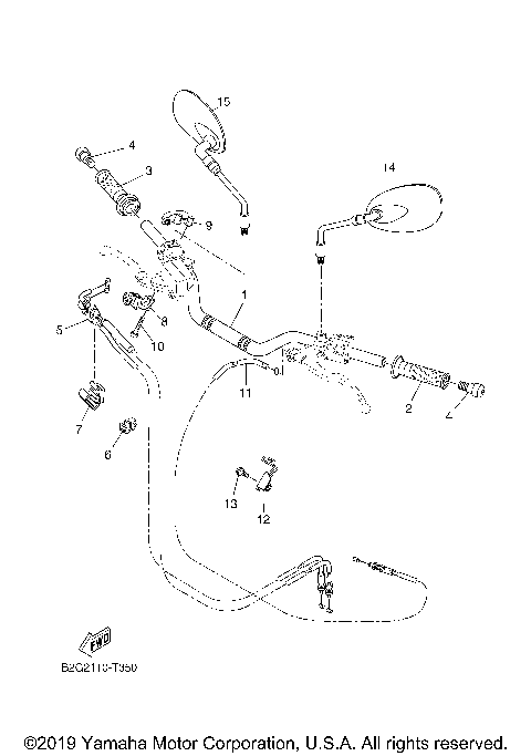 STEERING HANDLE CABLE