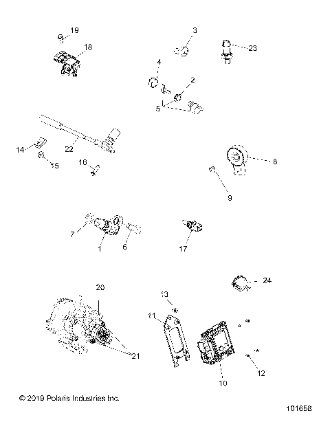 ELECTRICAL, SWITCHES, SENSORS and ECM - A20SEF57D5 [101658]