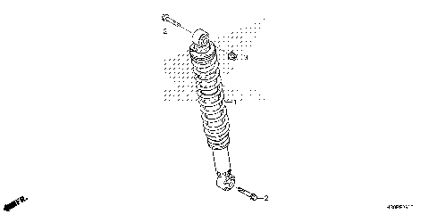 REAR SHOCK ABSORBER
