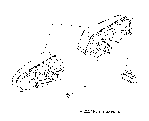 ELECTRICAL, TAILLAMPS - A19SEA50B1/B7/SEE50B7/B3/SEG50B4 [49ATVTAILLAMPS08SP500]
