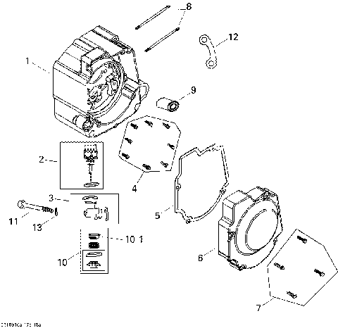 01- Crankcase, Right