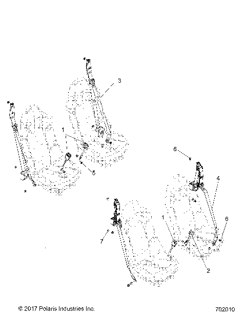 BODY, SEAT BELT MOUNTING - R18RHE99NK (702010)