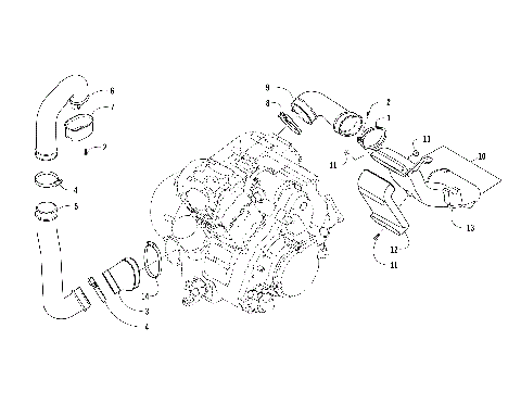 CASE/BELT COOLING ASSEMBLY [303229]