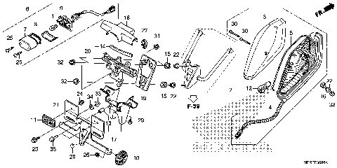 TAILLIGHT@LICENSE LIGHT