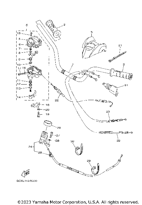 STEERING HANDLE & CABLE