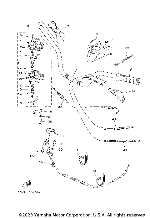 STEERING HANDLE & CABLE
