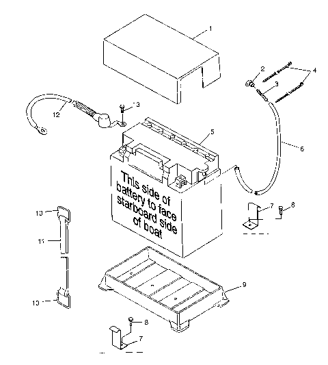 BATTERY BOX - I984673 (4945164516b007)