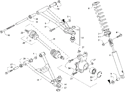 FRONT SUSPENSION ASSEMBLY [305771]