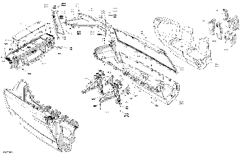 06- HULL - Front Deflector Float and Front Bumper