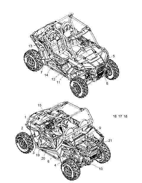 BODY, DECALS - Z18VBE87F2/S87C2/CU (702157)