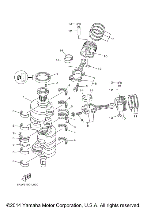 CRANKSHAFT PISTON