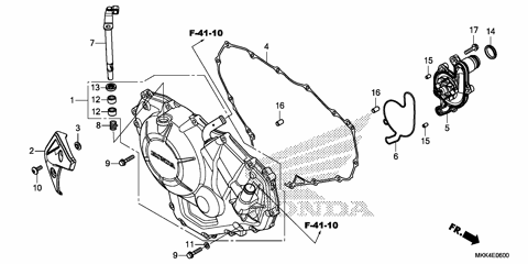 RIGHT CRANKCASE COVER(2)