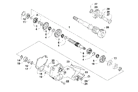 SECONDARY TRANSMISSION ASSEMBLY [300329]