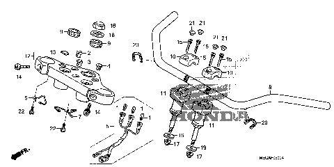 HANDLEBAR@TOP BRIDGE