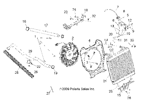 ENGINE, COOLING SYSTEM - A12NG50FA (49ATVCOOL10SCRAM)