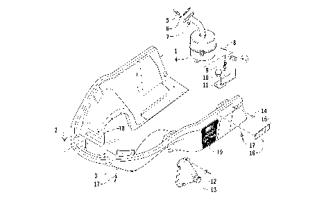 BELLY PAN AND EXHAUST ASSEMBLIES [86074]