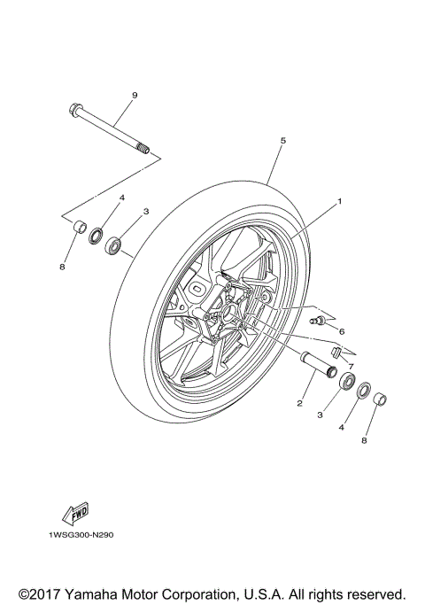 FRONT WHEEL