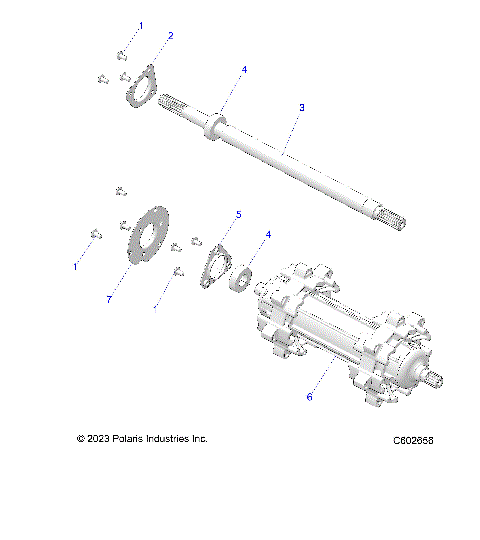 DRIVE TRAIN, JACKSHAFT and DRIVESHAFT - S24TLG9BS/9BE (C602011)