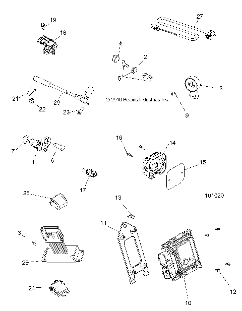 ELECTRICAL, SWITCHES, SENSORS and ECM - A17SES57C1/C2/C7/CL/E1/E2/E7/EL/SET57C1/C2/E1/E2 [101020]