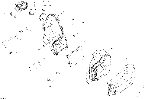 02- Air Intake - Engine - Air Filter / Air Box