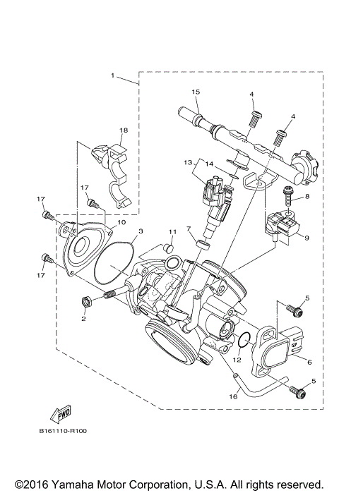 THROTTLE BODY ASSY 1