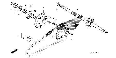 REAR AXLE@DRIVE CHAIN