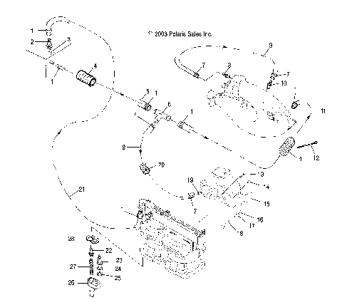 COOLING SYSTEM - W045297DA/IA/IB (4990519051B06)