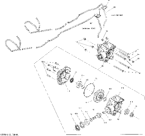 08- Drive System, Rear Differential_13T1504b