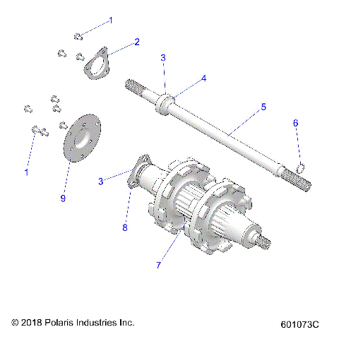 DRIVE TRAIN, JACKSHAFT and DRIVESHAFT - S21EEC8RS ALL OPTIONS (601073C)