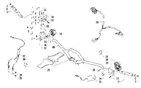 HANDLEBAR AND CONTROLS [89920]