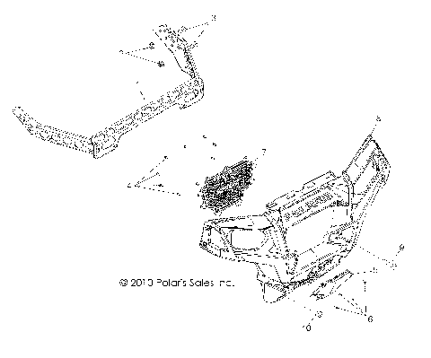 BODY, FRONT BUMPER - R11VE76AC/AD/AT/AW/AZ (49RGRBUMPER11RZRS)