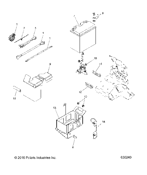 ELECTRICAL, BATTERY and CABLES - S19DDL6PS/PEM E.S. (600240)
