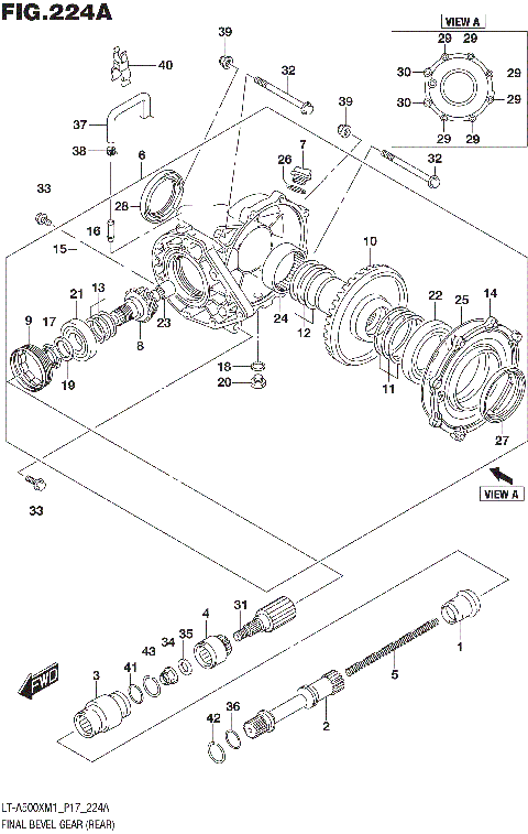 FINAL BEVEL GEAR (REAR)