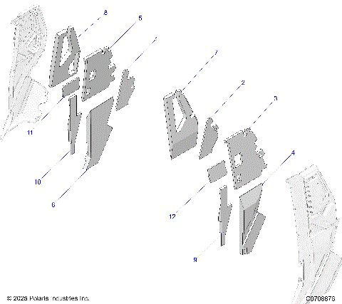 BODY, PILLAR FOAM AND LINERS